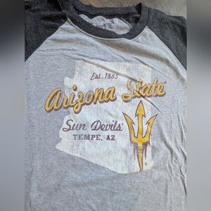 Arizona State Sun Devils Graphic Tee 3/4 Sleeve
